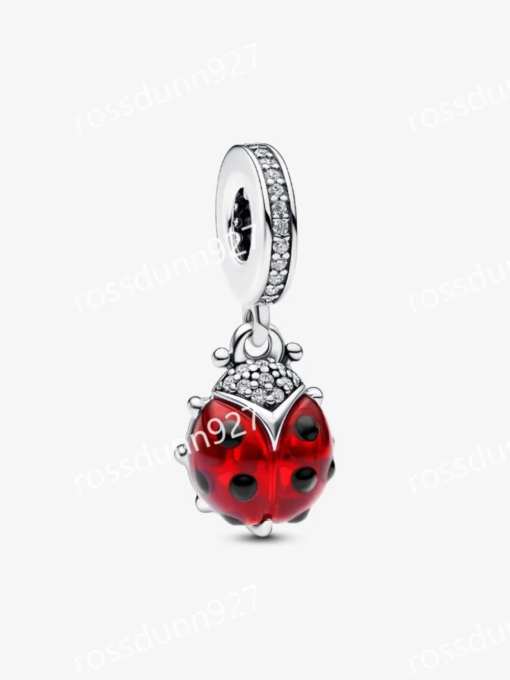 Pandora Red Ladybird Dangle Charm